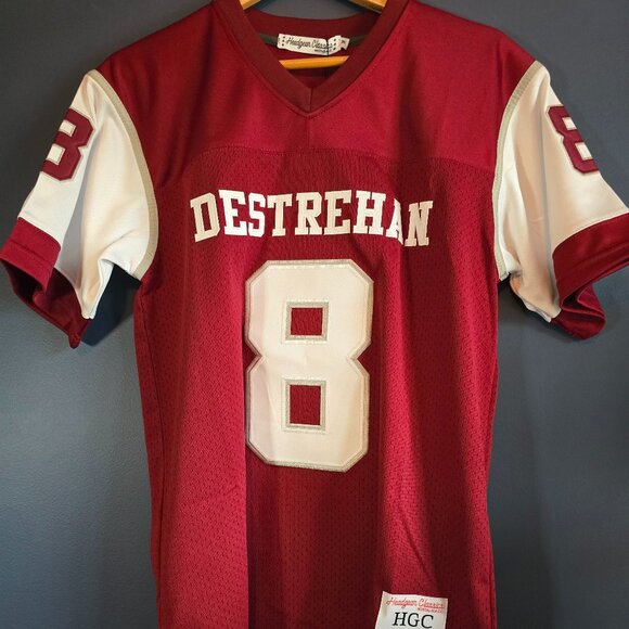 Justin Jefferson #8 Headgear Classics Destrehan High School Jersey Size Medium - Picture 1 of 5